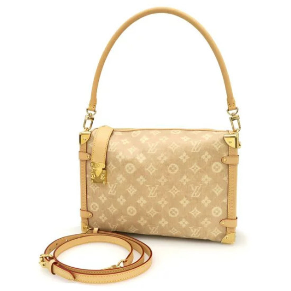 Louis Vuitton Side Trunk bag edition Meowgram canvas Grace Coddington